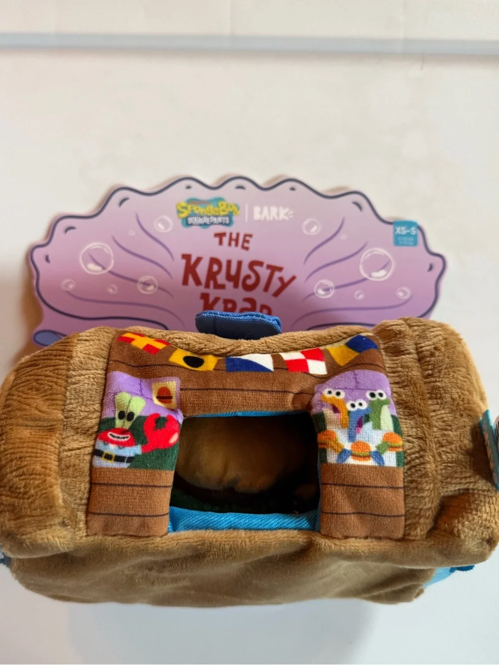 Bark Box SpongeBob SquarePants Plush Meal Playset NEW